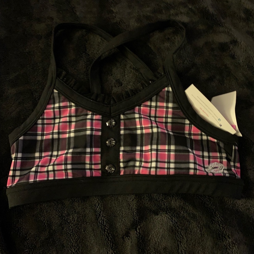 Cali kisses jr medium cami preppy plaid